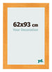 Bilderrahmen 62x93cm Orange MDF Pisa Vorne Messe | Yourdecoration.de