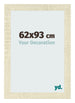 Bilderrahmen 62x93cm Sonoma Eiche MDF Pisa Vorne Messe | Yourdecoration.de