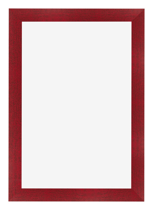 Bilderrahmen 62x93cm Weinrot Gewischt MDF Pisa Vorne | Yourdecoration.de