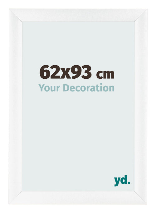 Bilderrahmen 62x93cm Weiß Vintage MDF Pisa Vorne Messe | Yourdecoration.de