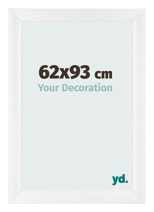 Bilderrahmen 62x93cm Weiß Vintage MDF Pisa Vorne Messe | Yourdecoration.de