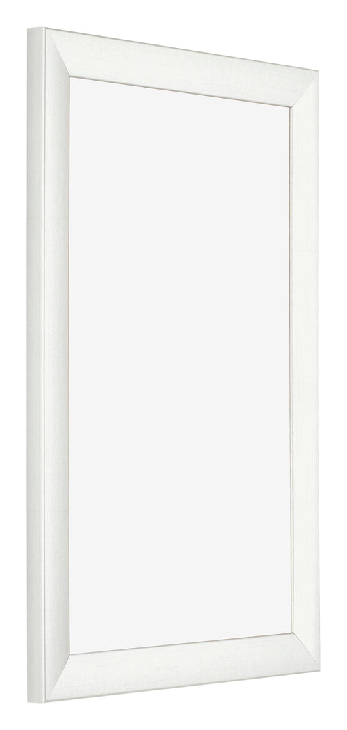 Bilderrahmen 62x93cm Weiß Vintage MDF Pisa Vorne Schrag | Yourdecoration.de