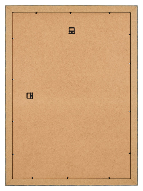 Bilderrahmen 68x98cm Blau Gold Meliert MDF Pisa Ruckseite | Yourdecoration.de