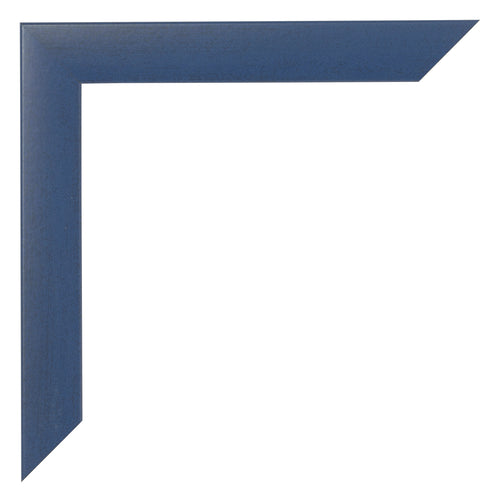 Bilderrahmen 68x98cm Dunkelblau Gewischt MDF Pisa Detail Ecke | Yourdecoration.de