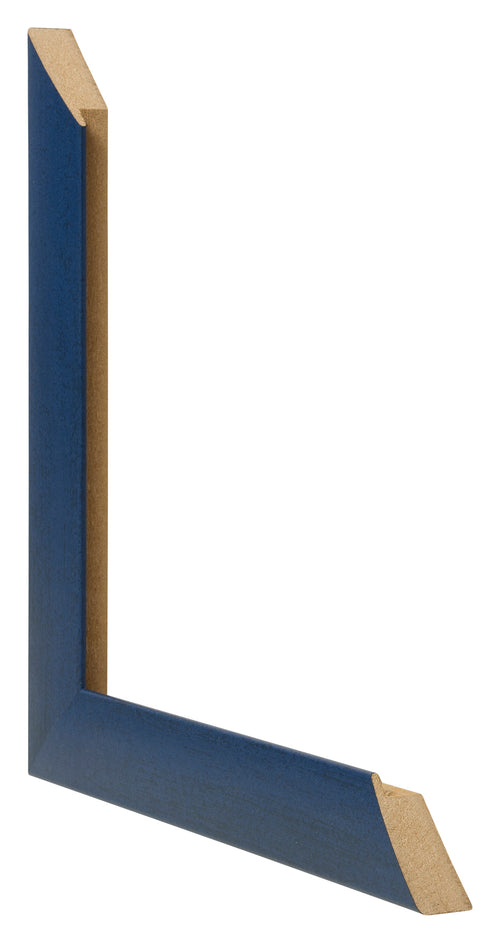 Bilderrahmen 68x98cm Dunkelblau Gewischt MDF Pisa Detail Querschnitte | Yourdecoration.de