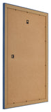 Bilderrahmen 68x98cm Dunkelblau Gewischt MDF Pisa Ruckseite Schrag | Yourdecoration.de