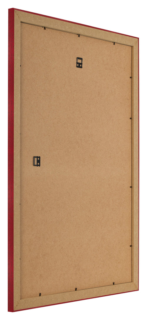Bilderrahmen 68x98cm Weinrot Gewischt MDF Pisa Ruckseite Schrag | Yourdecoration.de