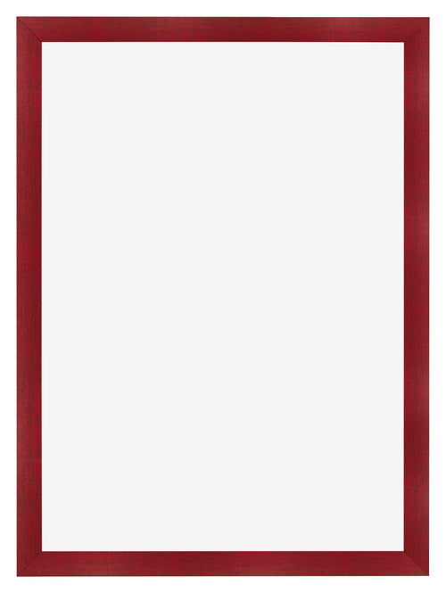 Bilderrahmen 68x98cm Weinrot Gewischt MDF Pisa Vorne | Yourdecoration.de