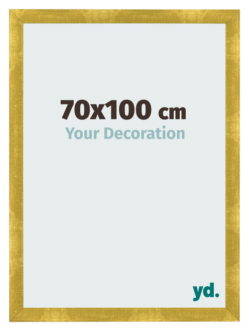 Bilderrahmen 70x100cm Gold Vintage MDF Pisa Vorne Messe | Yourdecoration.de