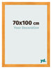 Bilderrahmen 70x100cm Orange MDF Pisa Vorne Messe | Yourdecoration.de
