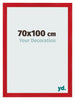 Bilderrahmen 70x100cm Rot MDF Pisa Vorne Messe | Yourdecoration.de