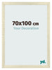 Bilderrahmen 70x100cm Sonoma Eiche MDF Pisa Vorne Messe | Yourdecoration.de