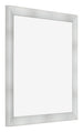 Bilderrahmen 70x70cm Aluminium Gebürstet MDF Pisa Vorne Schrag | Yourdecoration.de