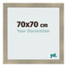 Bilderrahmen 70x70cm Gold Vintage MDF Pisa Vorne Messe | Yourdecoration.de
