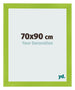 Bilderrahmen 70x90cm Grün MDF Pisa Vorne Messe | Yourdecoration.de