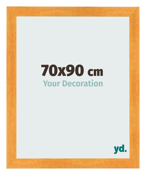 Bilderrahmen 70x90cm Orange MDF Pisa Vorne Messe | Yourdecoration.de