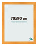 Bilderrahmen 70x90cm Orange MDF Pisa Vorne Messe | Yourdecoration.de