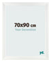 Bilderrahmen 70x90cm Weiß Vintage MDF Pisa Vorne Messe | Yourdecoration.de