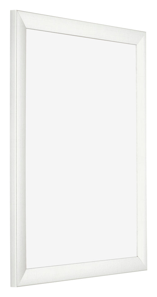 Bilderrahmen 70x90cm Weiß Vintage MDF Pisa Vorne Schrag | Yourdecoration.de