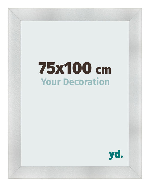 Bilderrahmen 75x100cm Aluminium Gebürstet MDF Pisa Vorne Messe | Yourdecoration.de