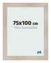 Bilderrahmen 75x100cm Eiche Rustikal MDF Pisa Vorne Messe | Yourdecoration.de