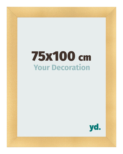 Bilderrahmen 75x100cm Gold Vintage MDF Pisa Vorne Messe | Yourdecoration.de