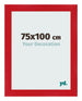 Bilderrahmen 75x100cm Rot MDF Pisa Vorne Messe | Yourdecoration.de