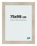 Bilderrahmen 75x98cm Eiche Rustikal MDF Pisa Vorne Messe | Yourdecoration.de