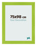 Bilderrahmen 75x98cm Grün MDF Pisa Vorne Messe | Yourdecoration.de