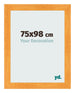Bilderrahmen 75x98cm Orange MDF Pisa Vorne Messe | Yourdecoration.de