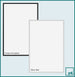 Bilderrahmen 25x35 cm - Silber Matt - Aluminium - Miami