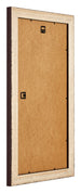 Birmingham Holz Bilderrahmen 20x40cm Braun Ruckseite Schrag | Yourdecoration.de