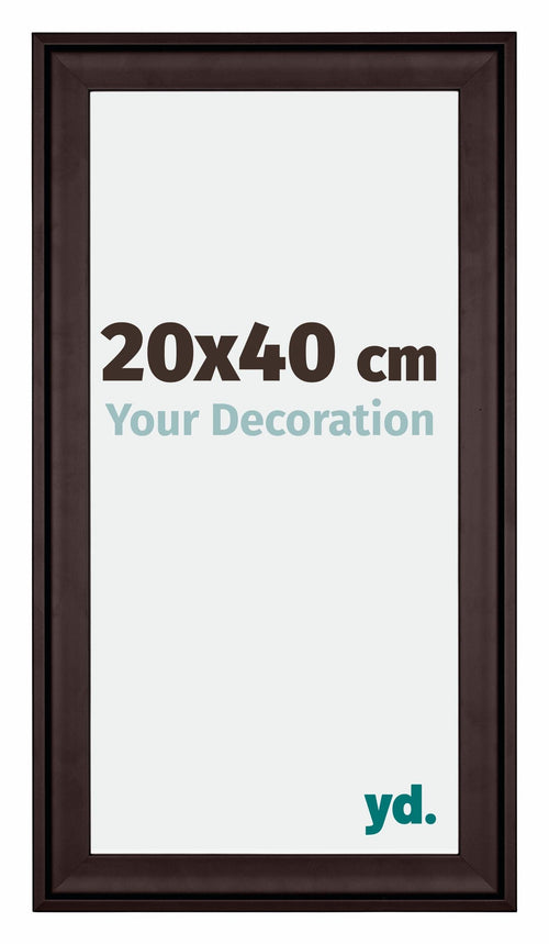 Birmingham Holz Bilderrahmen 20x40cm Braun Vorne Messe | Yourdecoration.de