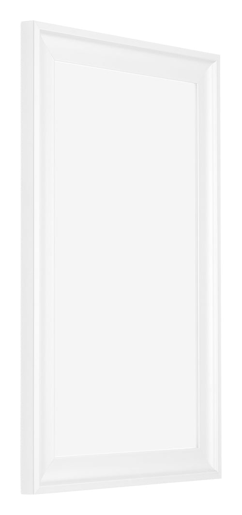 Birmingham Holz Bilderrahmen 33x48cm Weiss Vorne Schrag | Yourdecoration.de