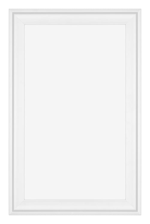 Birmingham Holz Bilderrahmen 33x48cm Weiss Vorne | Yourdecoration.de