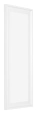 Birmingham Holz Bilderrahmen 33x98cm Weiss Vorne Schrag | Yourdecoration.de