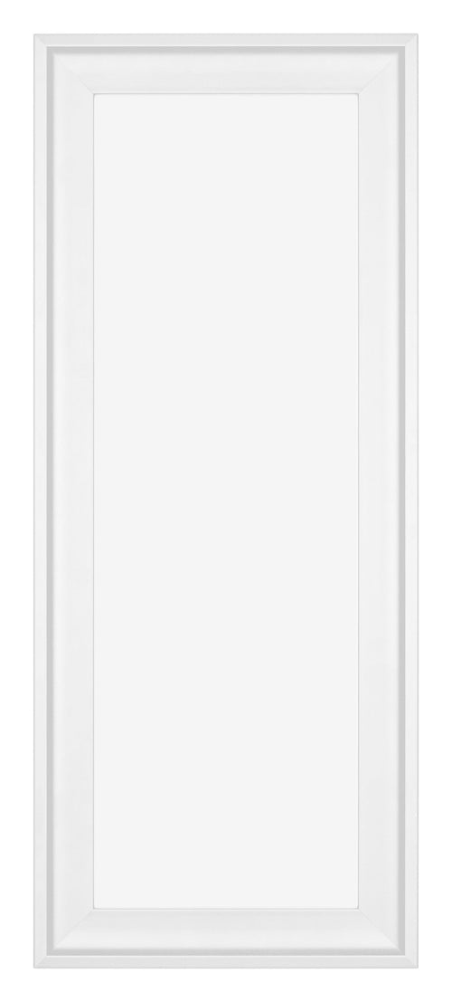 Birmingham Holz Bilderrahmen 33x98cm Weiss Vorne | Yourdecoration.de