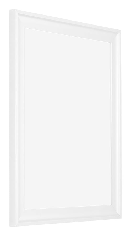 Birmingham Holz Bilderrahmen 36x49cm Weiss Vorne Schrag | Yourdecoration.de