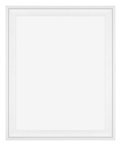 Birmingham Holz Bilderrahmen 36x49cm Weiss Vorne | Yourdecoration.de