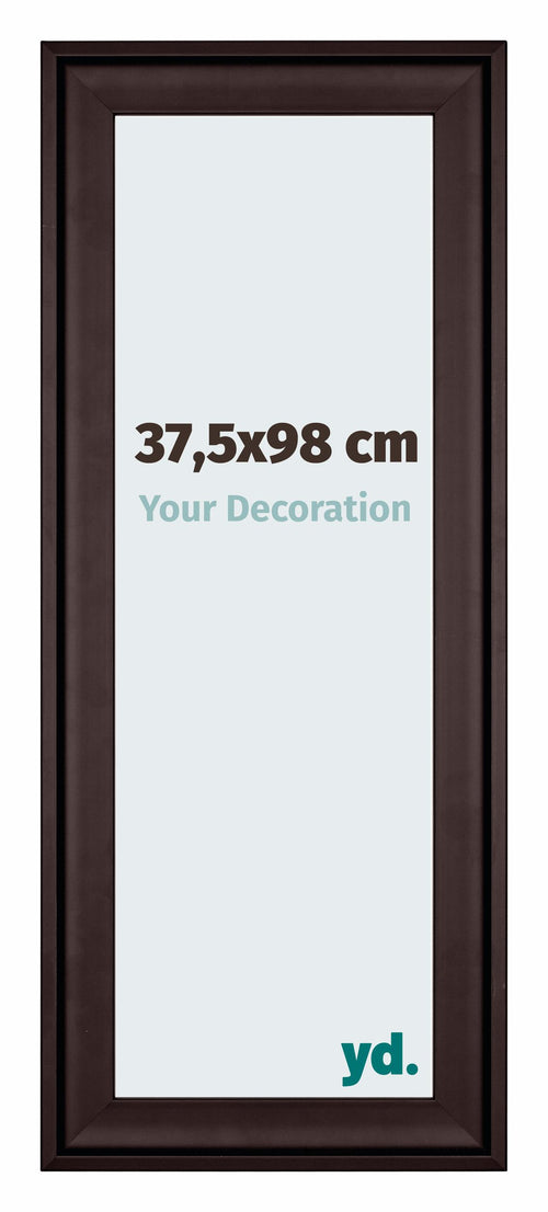 Birmingham Holz Bilderrahmen 37 5x98cm Braun Vorne Messe | Yourdecoration.de