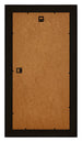 Birmingham Holz Bilderrahmen 45x80cm Schwarz Silber Poliert Ruckseite | Yourdecoration.de