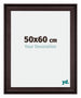 Birmingham Holz Bilderrahmen 50x60cm Braun Vorne Messe | Yourdecoration.de