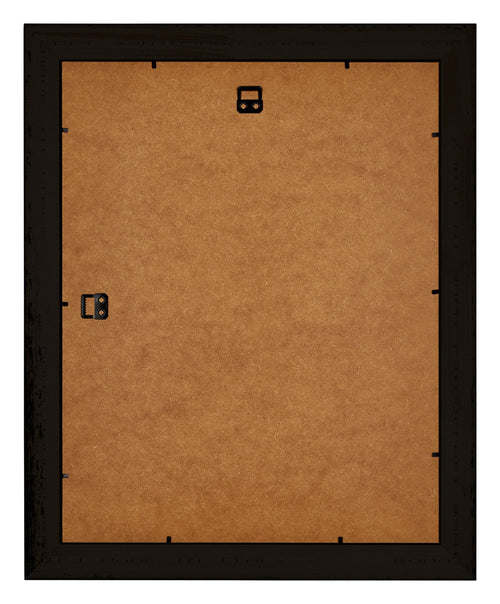 Birmingham Holz Bilderrahmen 50x60cm Schwarz Silber Poliert Ruckseite | Yourdecoration.de