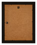 Birmingham Holz Bilderrahmen 60x70cm Schwarz Silber Poliert Ruckseite | Yourdecoration.de