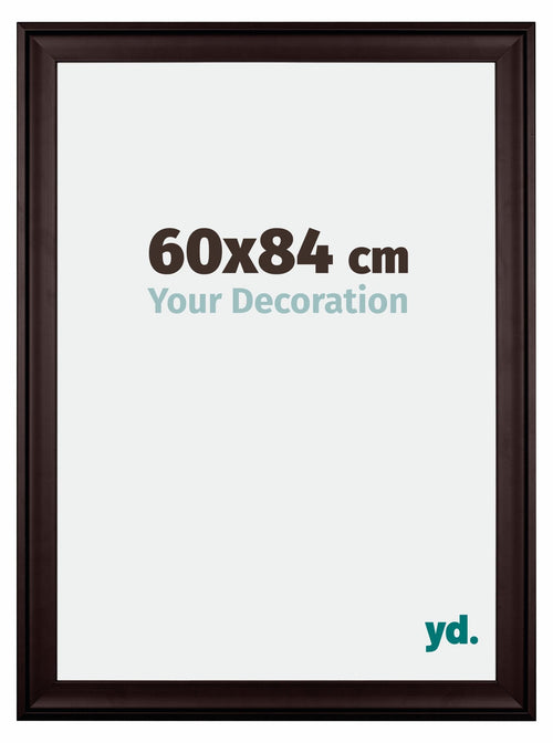 Birmingham Holz Bilderrahmen 60x84cm Braun Vorne Messe | Yourdecoration.de