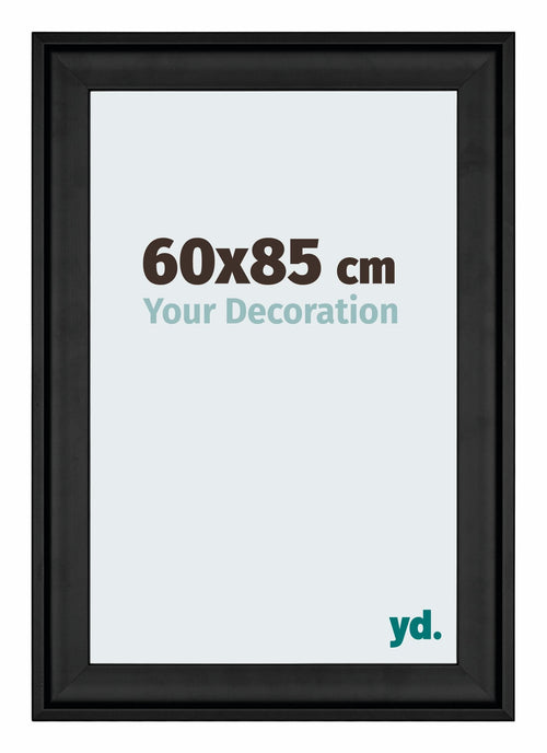 Birmingham Holz Bilderrahmen 60x85cm Schwarz Vorne Messe | Yourdecoration.de