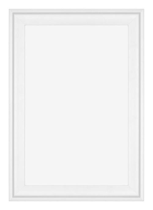 Birmingham Holz Bilderrahmen 60x90cm Weiss Vorne | Yourdecoration.de