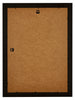 Birmingham Holz Bilderrahmen 70x100cm Schwarz Silber Poliert Ruckseite | Yourdecoration.de