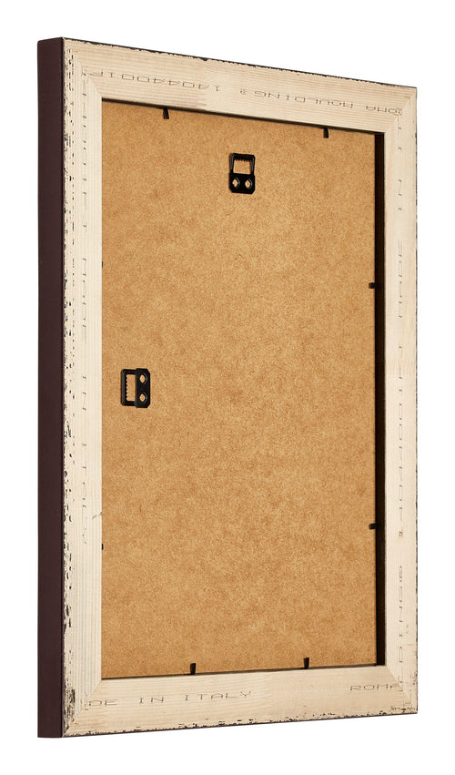 Birmingham Holz Bilderrahmen 75x100cm Braun Ruckseite Schrag | Yourdecoration.de