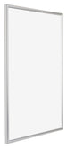 Bordeaux Kunststoff Bilderrahmen 29 7x42cm A3 Silber Vorne Schrag | Yourdecoration.de